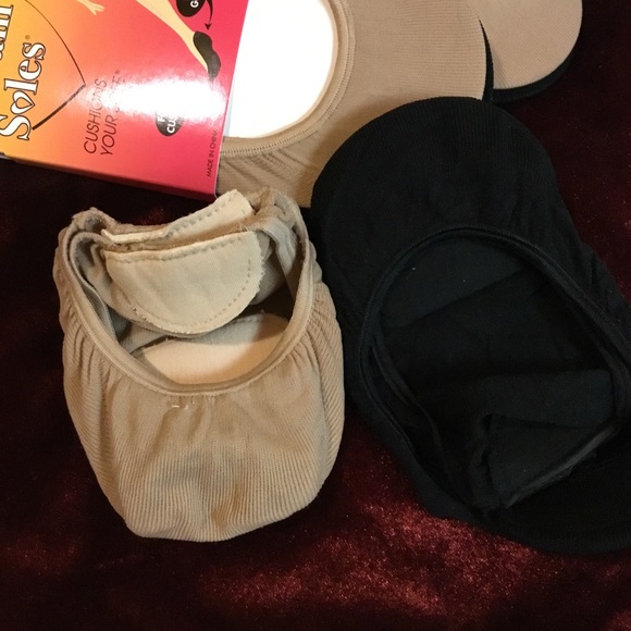 Ped socks with heel and ball cushion. - Picture 3 of 3